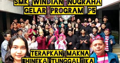 SMK Windian Nugraha Tampilkan Tari Tarian Tradisional Nusantara Terapkan Makna Bhineka Tunggal Ika Dalam Pelaksanaan Program P5