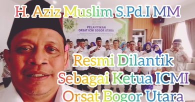 H. Azis Muslim S.Pd.I. M.M Resmi Dilantik Sebagai Ketua Ikatan Cendikiawan Muslim Indonesia (ICMI) Orsat Bogor Utara Periode 2025 – 2030 H. Azis Muslim S.Pd.I. M.M Resmi Dilantik Sebagai Ketua Ikatan Cendikiawan Muslim Indonesia (ICMI) Orsat Bogor Utara Periode 2025 – 2030