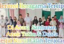 Toleransi Beragama Tercipta dalam Acara Santunan Anak Yatim di Mesjid Jami Nurul Falah Tenjolaya.
