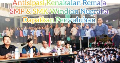 Antisipasi Kenakalan Remaja, Pelajar SMK & SMP Windian Nugraha mendapatkan Penyuluhan dari Polresta Bogor