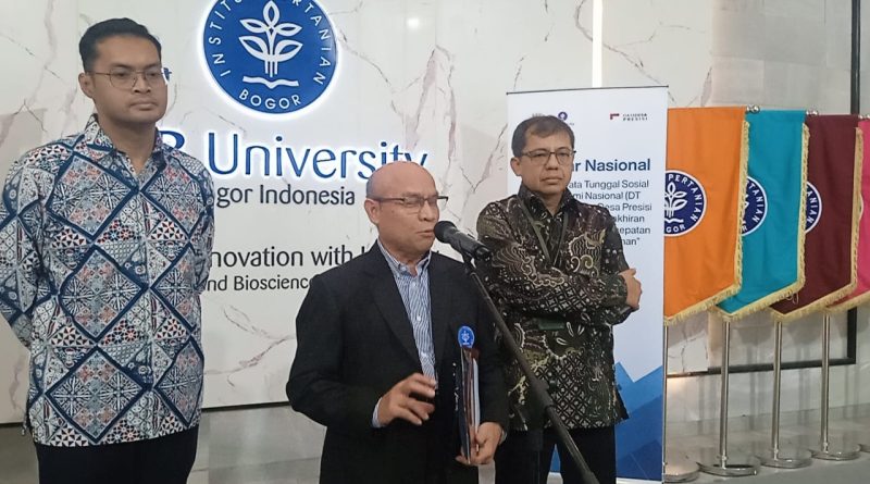 BP Taskin Bersama IPB Percepat Pengentasan Kemiskinan lewat Integrasi DTSEN dan Data Desa Presisi