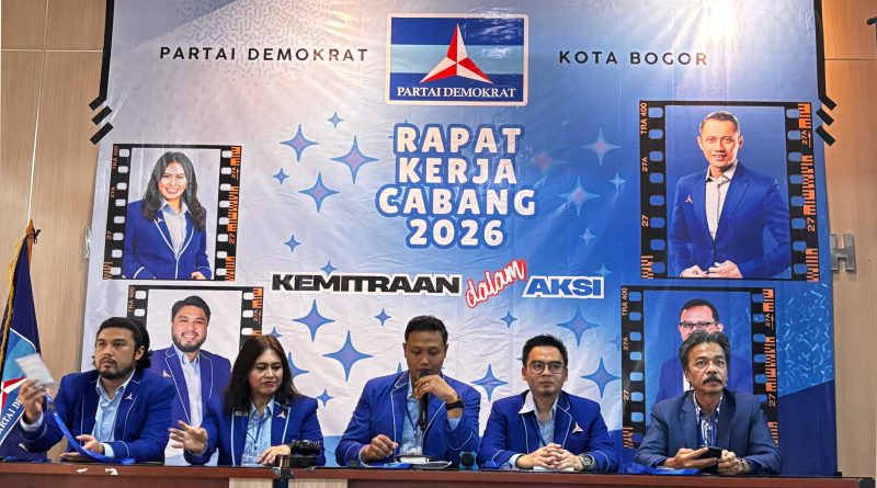 Panaskan Mesin Partai di RAKERCAB, DPC Demokrat Kota Bogor Targetkan Pemenangan di Pemilu 2029
