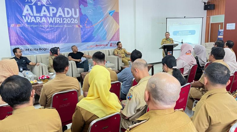 BKPSDM Kota Bogor Gelar Pembukaan Anjungan Layanan Kepegawaian Terpadu ( ALAPADU ) Wara Wiri 2026 BKPSDM Kota Bogor Gelar Pembukaan Anjungan Layanan Kepegawaian Terpadu ( ALAPADU ) Wara Wiri 2026