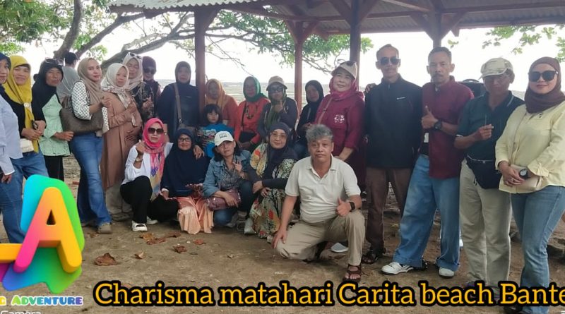 Komunitas Ladog Adventure (KLA) Bahagiakan Anggotanya Refreshing Ke Pantai Matahari Carita