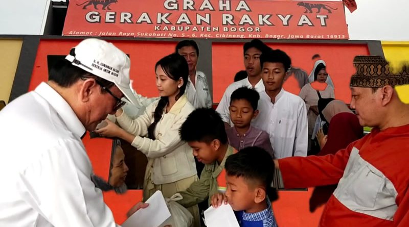 Santunan Anak Yatim & Syukuran Warnai Launching Graha Partai Gerakan Rakyat Jaringan GH Kabupaten Bogor Santunan Anak Yatim & Syukuran Warnai Launching Graha Partai Gerakan Rakyat Jaringan GH Kabupaten Bogor