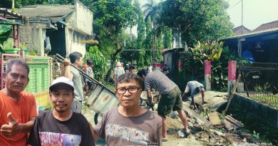 Ketua RT 01/XI Perum Bumi Insani, Gerakan Warganya Dorong Kerja bakti Wajib 2 Bulanan