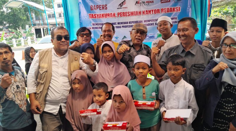 Tasyakuran Peresmian Kantor Cabang Mata Pena Group Jadi Momentum Perkuat Sinergi dan Kepedulian Sosial